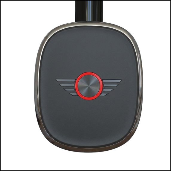 Indikator baterije v logotipu sveti rdeče